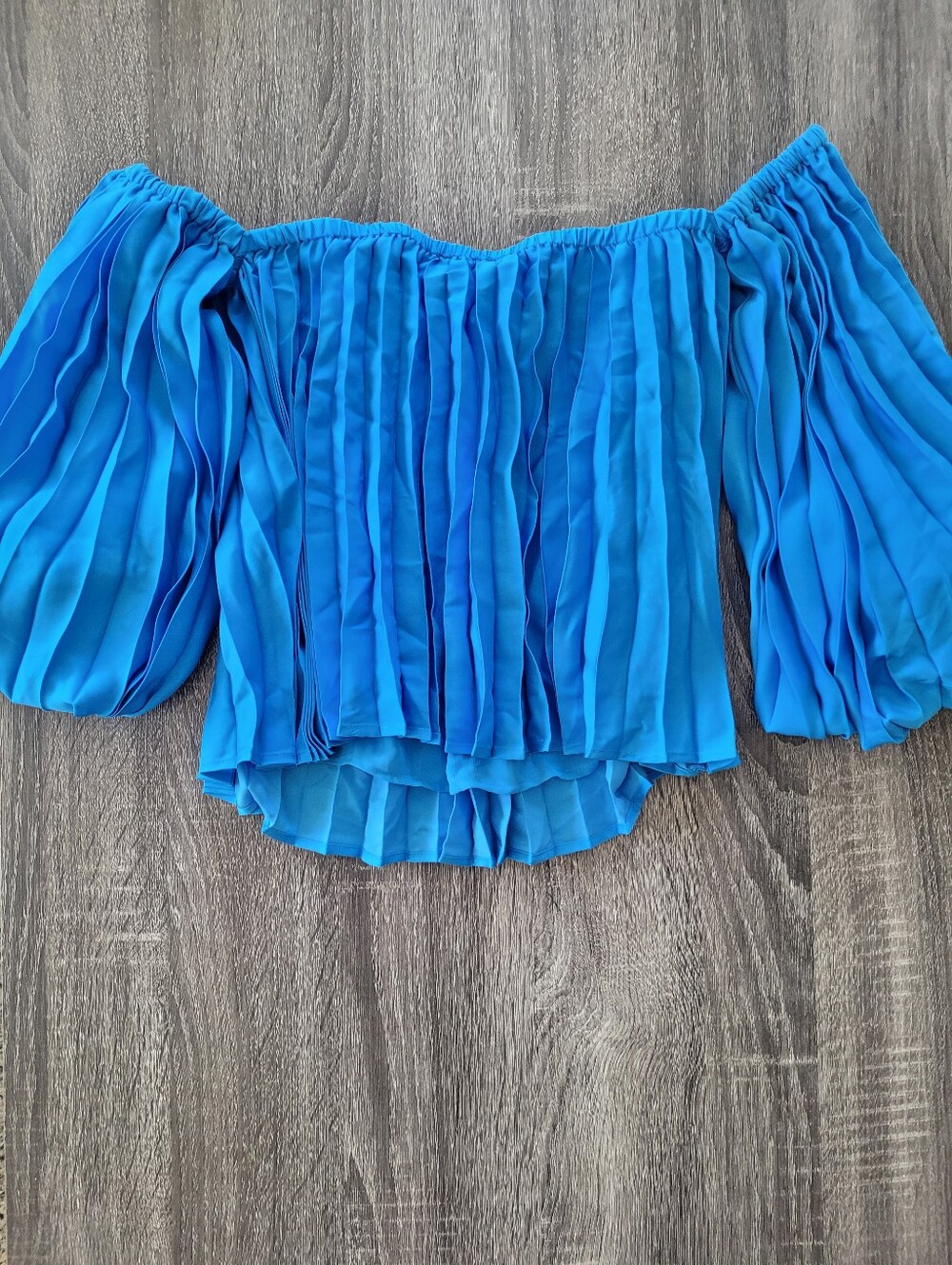 NWT Express Balloon Sleeve Top - Picture 4 of 7